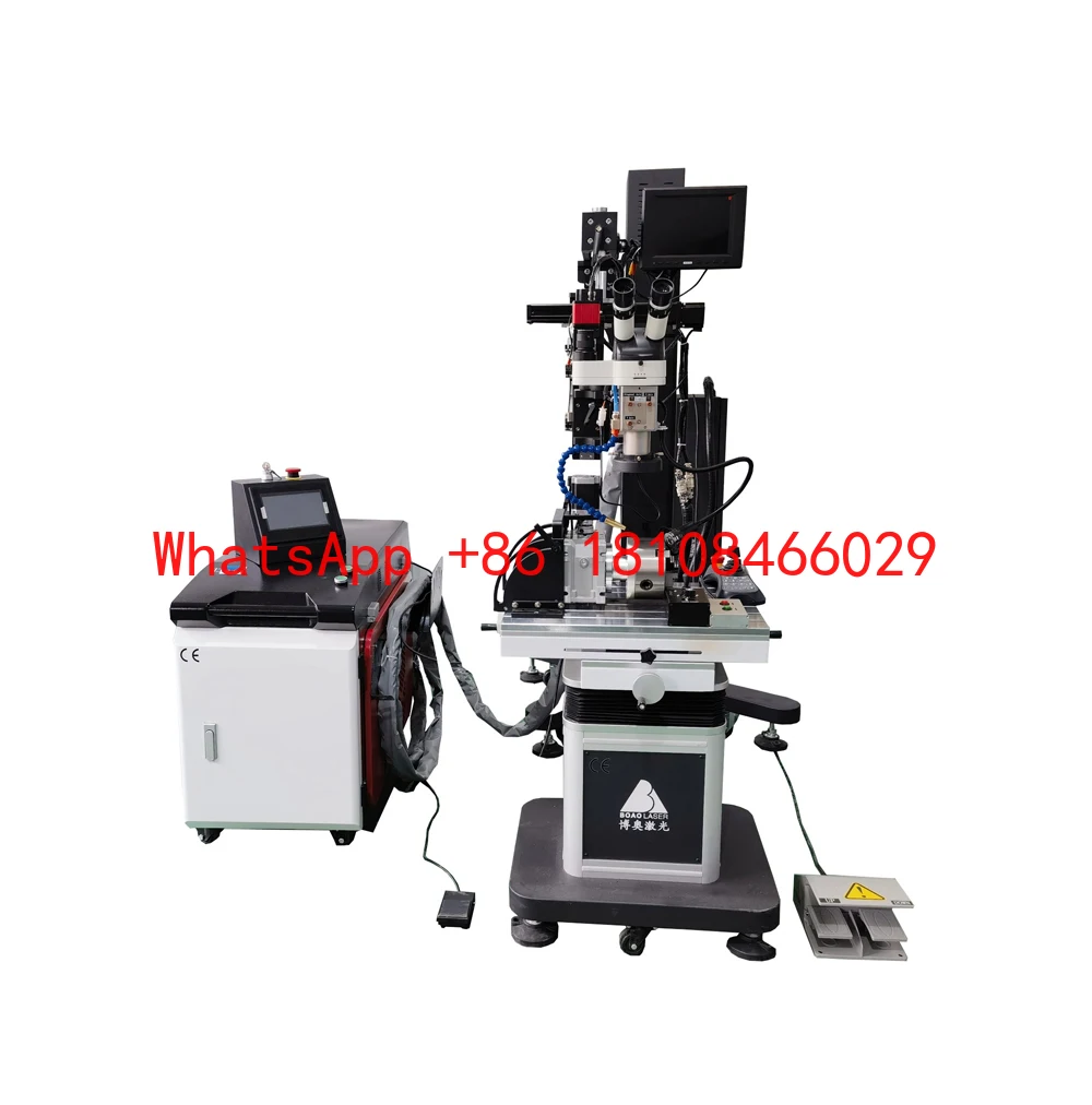 Mold Repair Fiber Laser Weld Machine for Brass, Mold Steel, Stainless Steel and Alloy Mould Repair Precision Weld Laser Machine