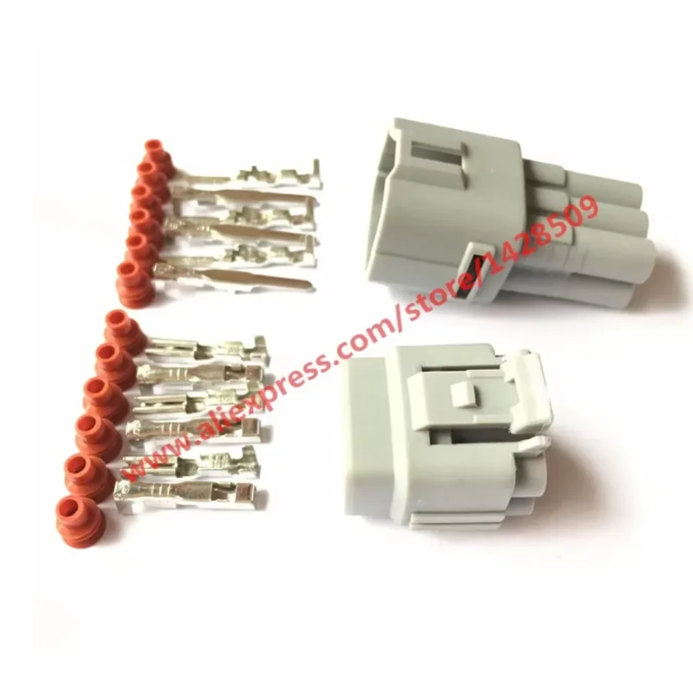 1 Set 6 Pin Auto Sensor Automotive Waterproof Wire Connector Sumitomo MT090 6180-6771 6187-6561 For Suzuki
