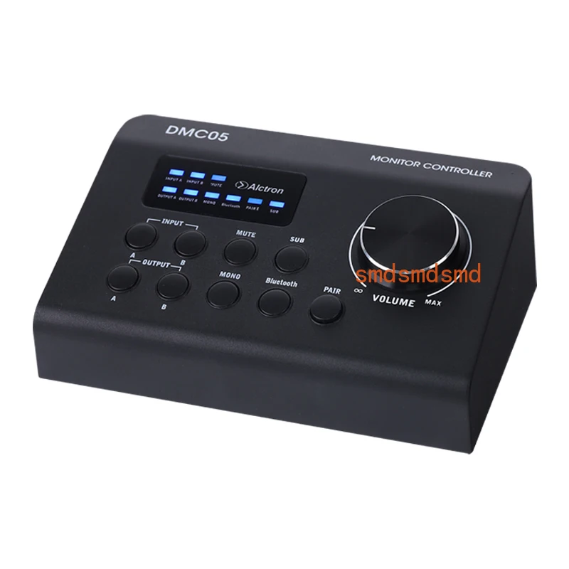 DMC05 professional studio monitor controller muti-functional bluetooth monitor controller for listening and recording