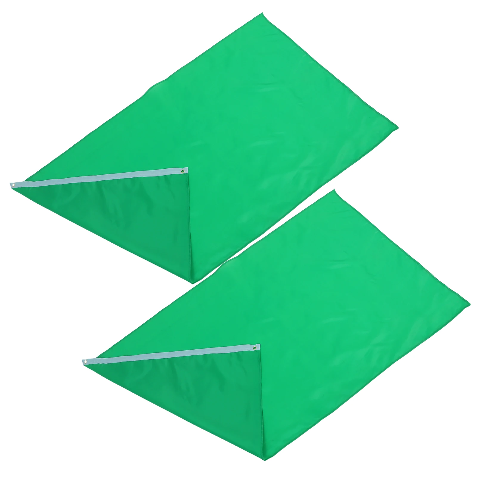 

2Pcs Plain Flag 150x90cm Weather Resistant Solid Color Hand Flags on Stick for Game Festival Racing Sports Event Backyard