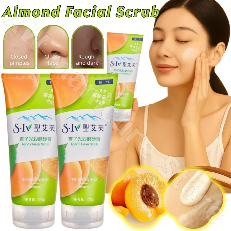 

St. Eve Facial Scrub Cleansing Frosting Facial Cleanser Removes Dead Skin Removes Chicken Skin Exfoliation Men and Women 170g