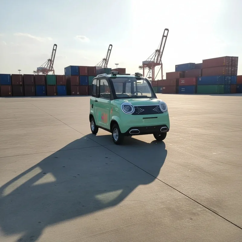 LTL EV Low Speed 4-Wheeler Car 1000W 1-3KW 201-300km Range Conditioning Family Rural Mobility