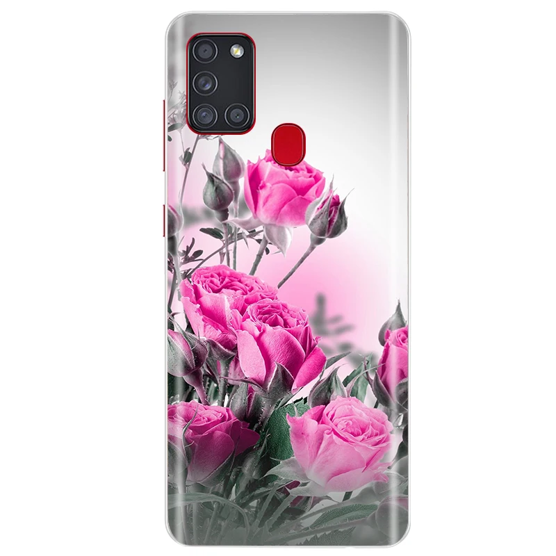 For Samsung A21S Case Silicone Cover Soft TPU Back Cover Phone Case For Samsung Galaxy A21S Case A 21S A21 S A217F Fundas Coque