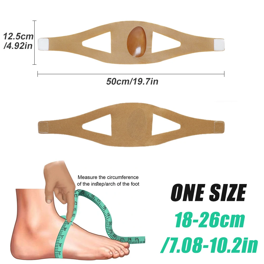 1 Pair Sports Arch Support Orthotic Insoles, Flat Feet Corrective Insoles , Forefoot Ball Support & Pressure Relief Insoles