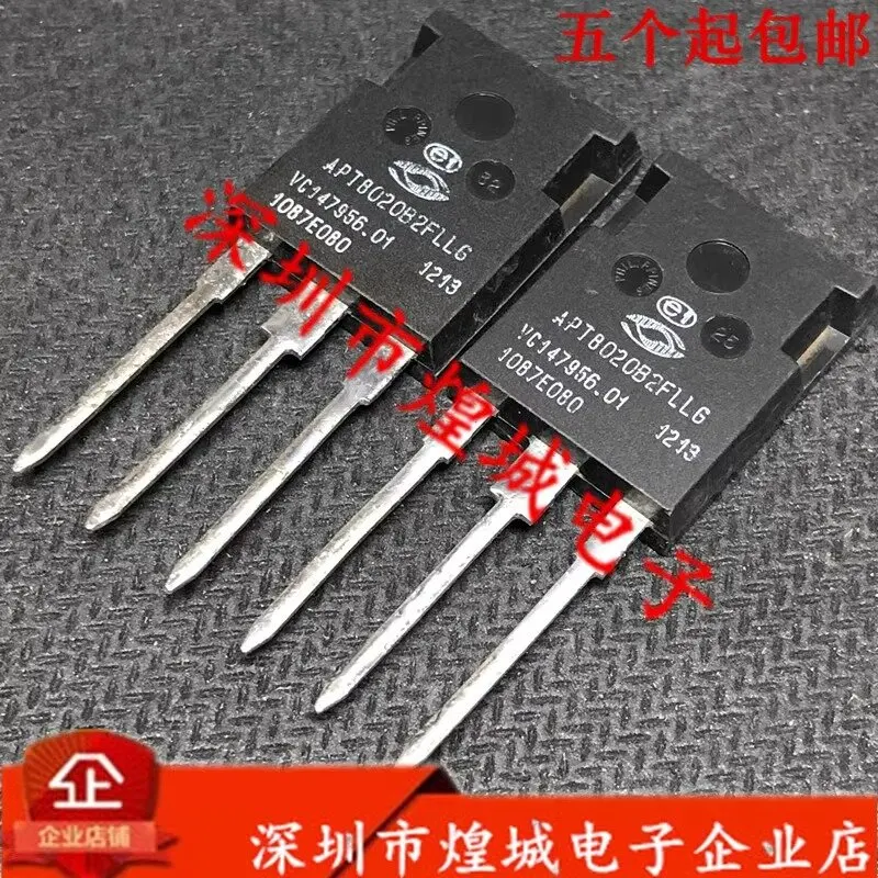 

5PCS APT8020B2FLLG TO-247 800V 31A Brand new in stock, can be purchased directly from Shenzhen Huangcheng Electronics