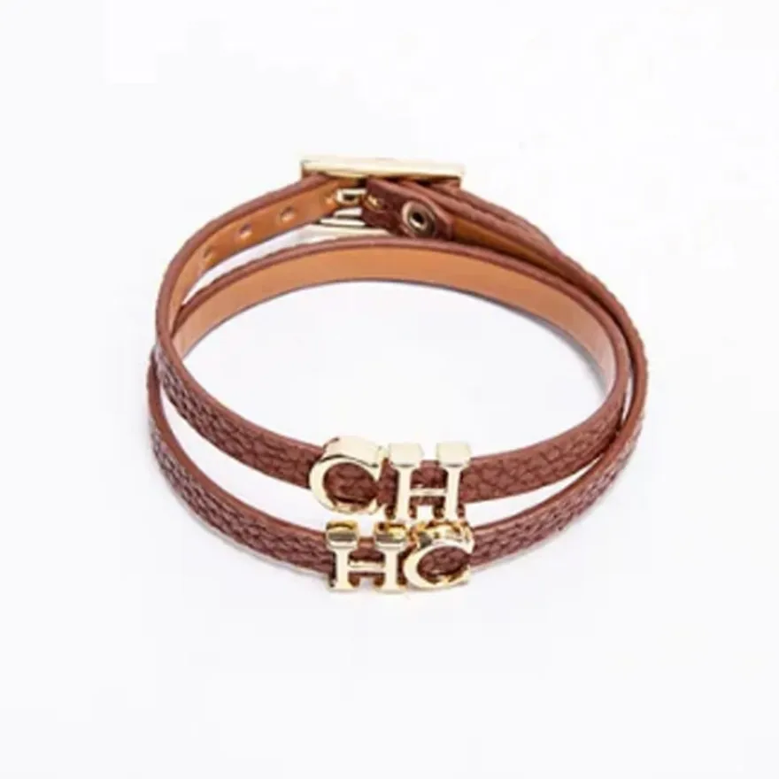 CH High Quality Accessories England Ladies Metal Bracelet Fashion Classic Ladies Bracelet Leather Bracelet High-quality Design