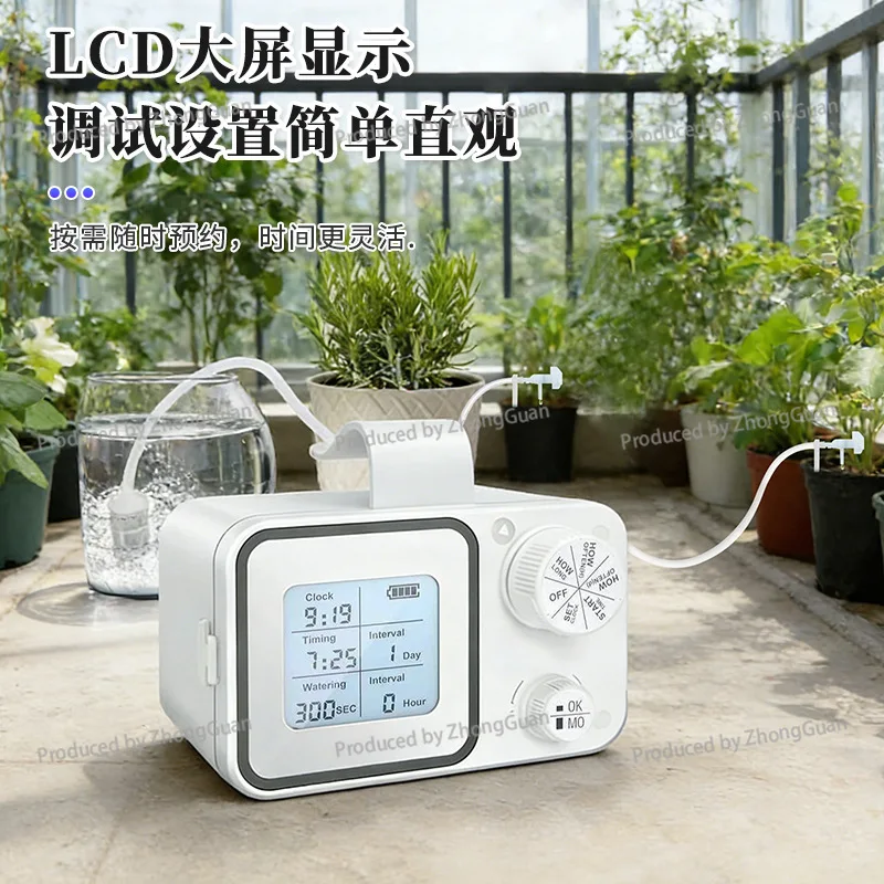 Watering Timer WateringLCD Automatic Watering Device LCD Display Intelligent Watering Machine