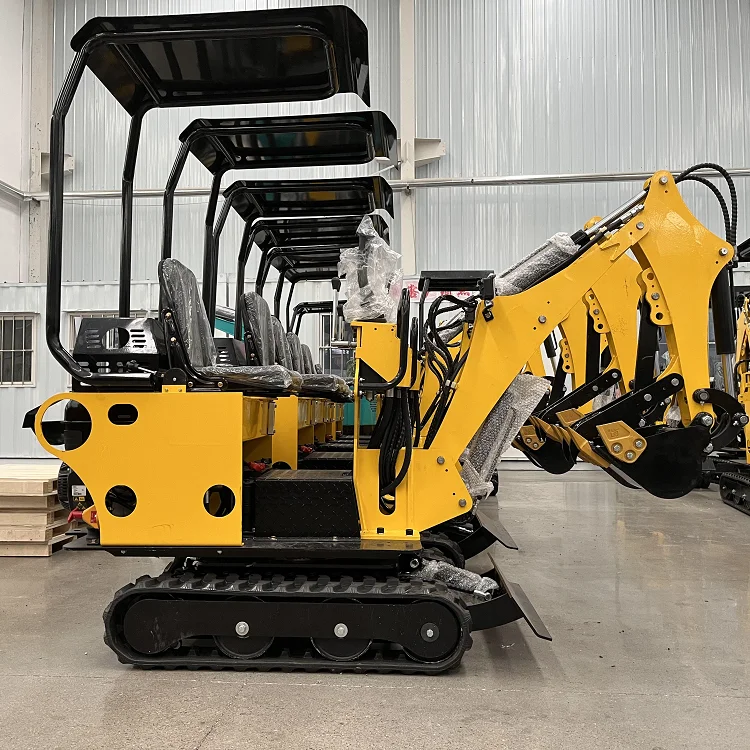 

0.8ton Compact Mini Hydraulic Excavator Crawler Digger Earthmoving Machinery Miniexcavadora for Sale