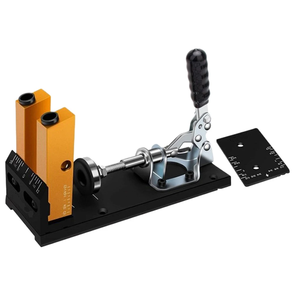 Convenient Drill Stop Rings DIY Woodworking Adjustable Drill Jig Drill Guide Locator Easy Setup Efficient Alignment