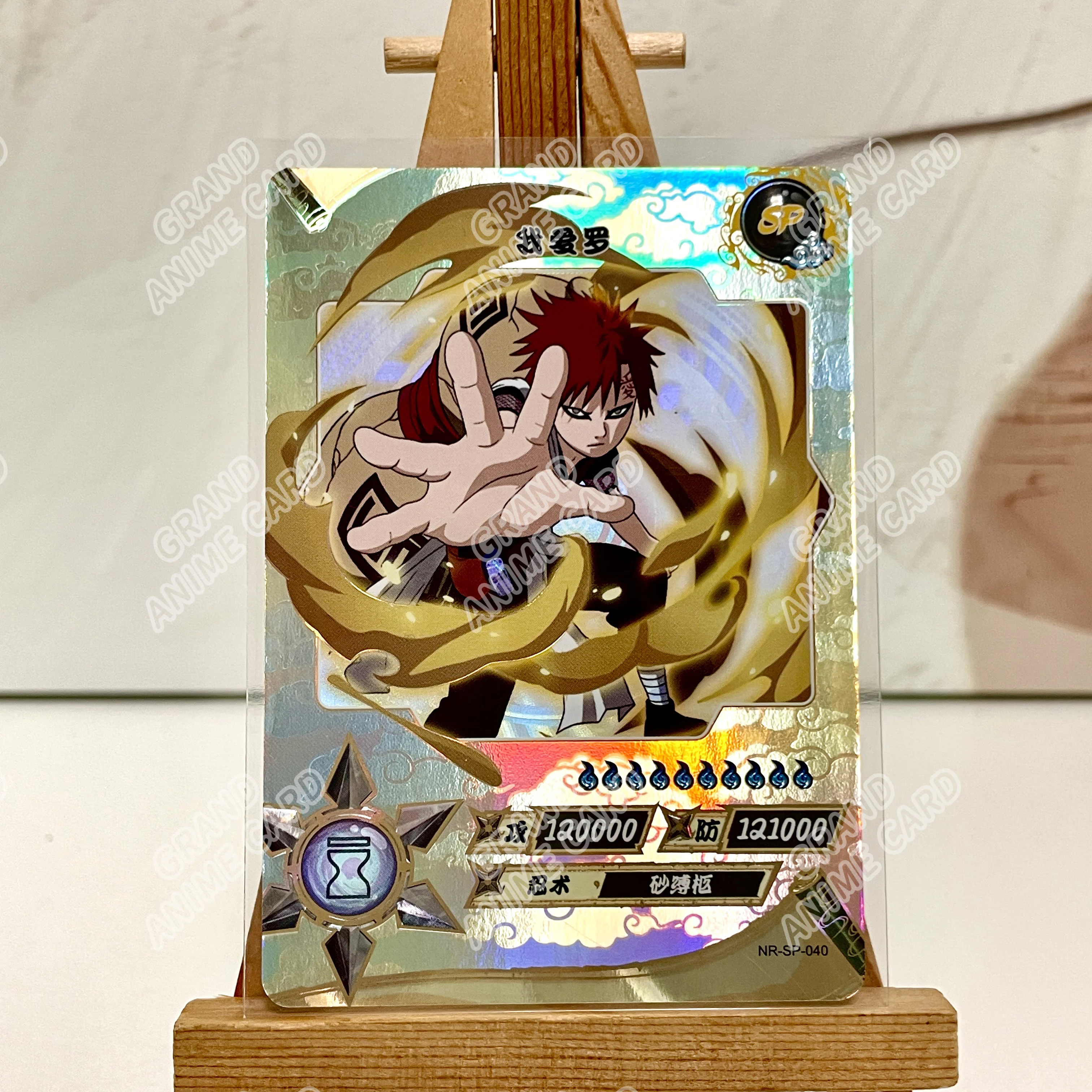 Kayou Genuine Anime Naruto Card SP Full Series No.001-040 Gaara Uzumaki Naruto Namikaze Minato Rare Collection Card Toy Gift