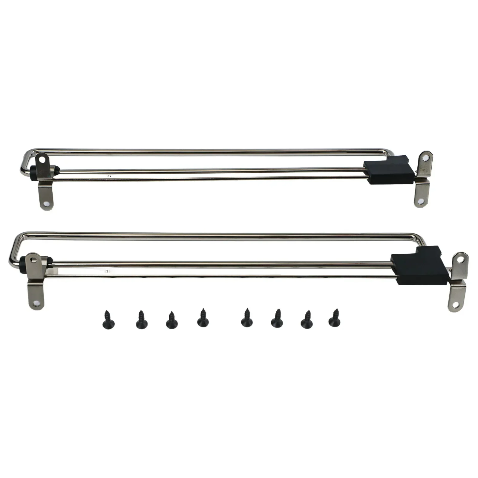 Adjustable Clothes Rod For Closet Temporary Rack Space Saving Hanger 250mm Telescopic Clothes Rods Compact Storage