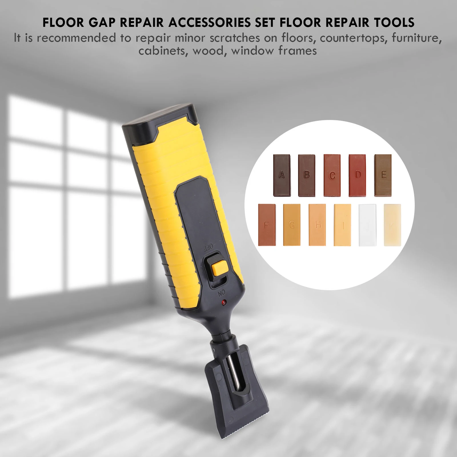 Laminate Floor Squeak Scratch Repair Tools Furniture/Laminate / Kitchen Cabinet/Worktop Repair Soft Wax Filler