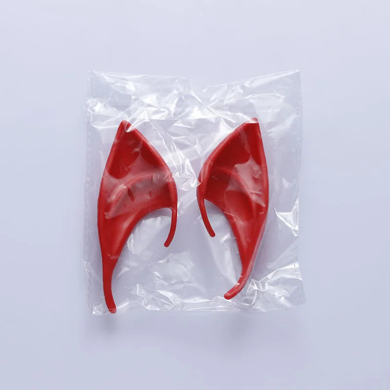 Halloween Elfenohren Cosplay Anime Spiel Halloween Party Kostüme Requisiten Latex Bunte DIY Elfenohren Engel Tragen Kostüm – Detail 9