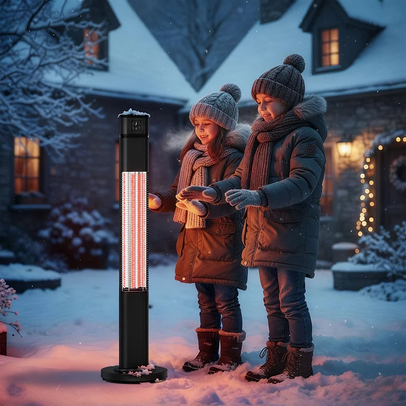 New Product Remote Control Heater 1600W Wholesales Infrared Carbon Fibre Patio Electric Outdoor Heater