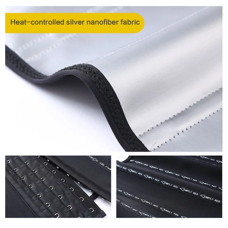 Waist Trainer Corset Cincher Sport Workout Tummy Control Invisible Body Shaper