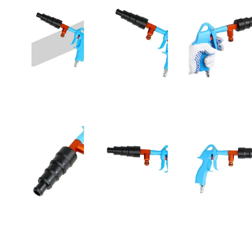 Coolant System Drain Tool with Stepped Adapter Structure, Grip Handle and 260 mm Body for Organized Coolant Draining and