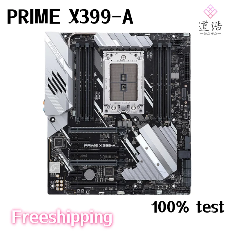 For PRIME X399-A Motherboard U.2 M.2 DDR4 X399 Mainboard 100% Tested Fully Work