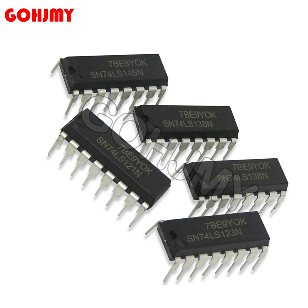 10PCS SN74LS138N DIP16 74LS138 DIP HD74LS138P SN74LS123N SN74LS139AN SN74LS112N SN74LS132N DIP SN74LS145 74LS123 74LS139 74LS132