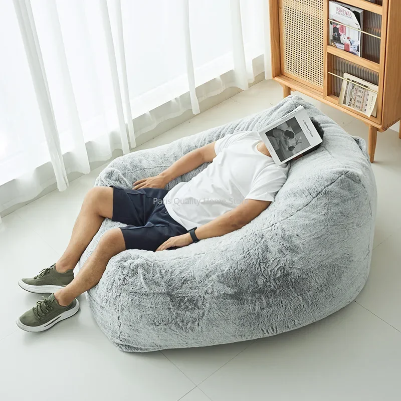 Compressed Broken Sponge Lazy Sofa Tatami Living Room Leisure Large Single Chair Rest Can Lie Sofa