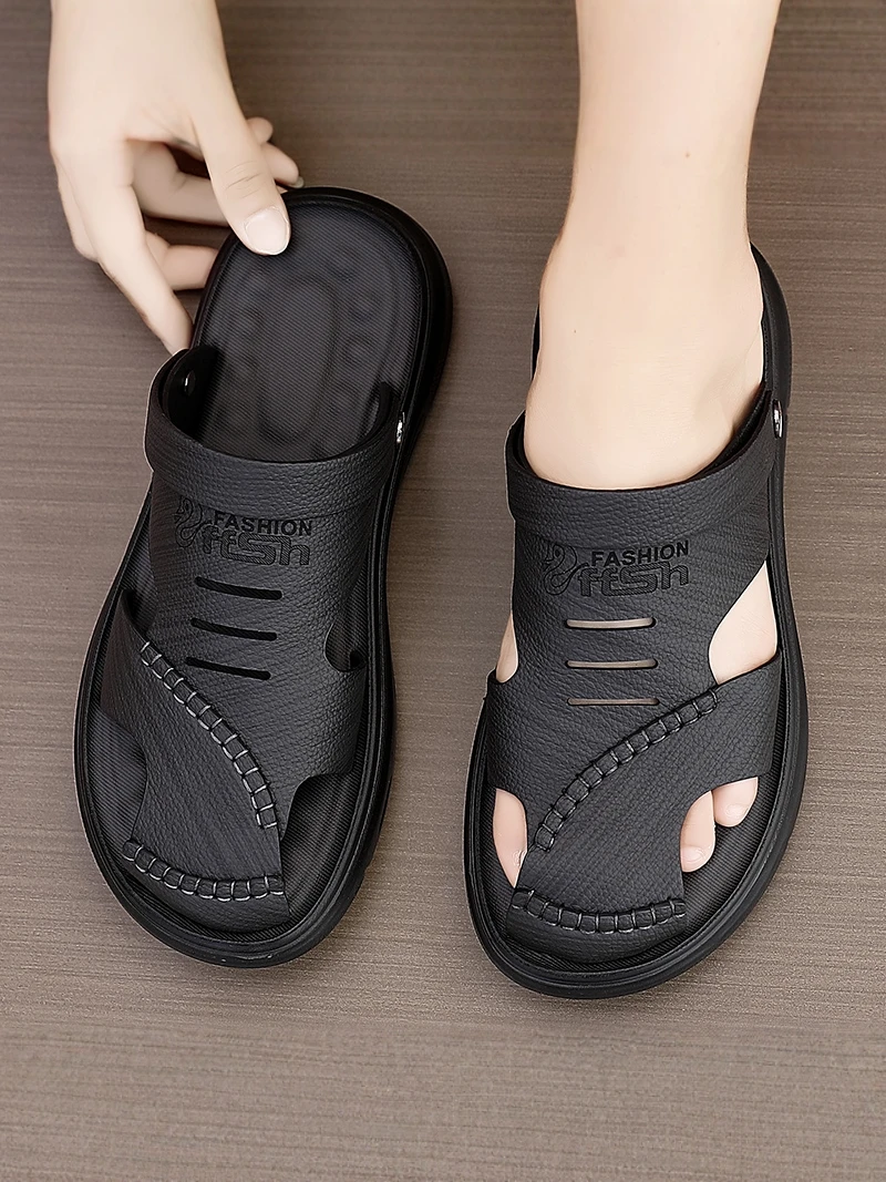 men's-summer-outdoor-anti-slip-casual-fishing-water-crossing-beach-shoes-sports-driving-dual-purpose-sandals-breathable-slip-on