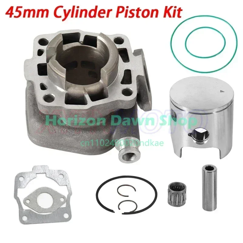 Performance 45mm Big Bore kit For KTM 50CC to 65CC Cylinder Piston Ring Gasket Kit For KTM 50 SX Pro Junior Senior