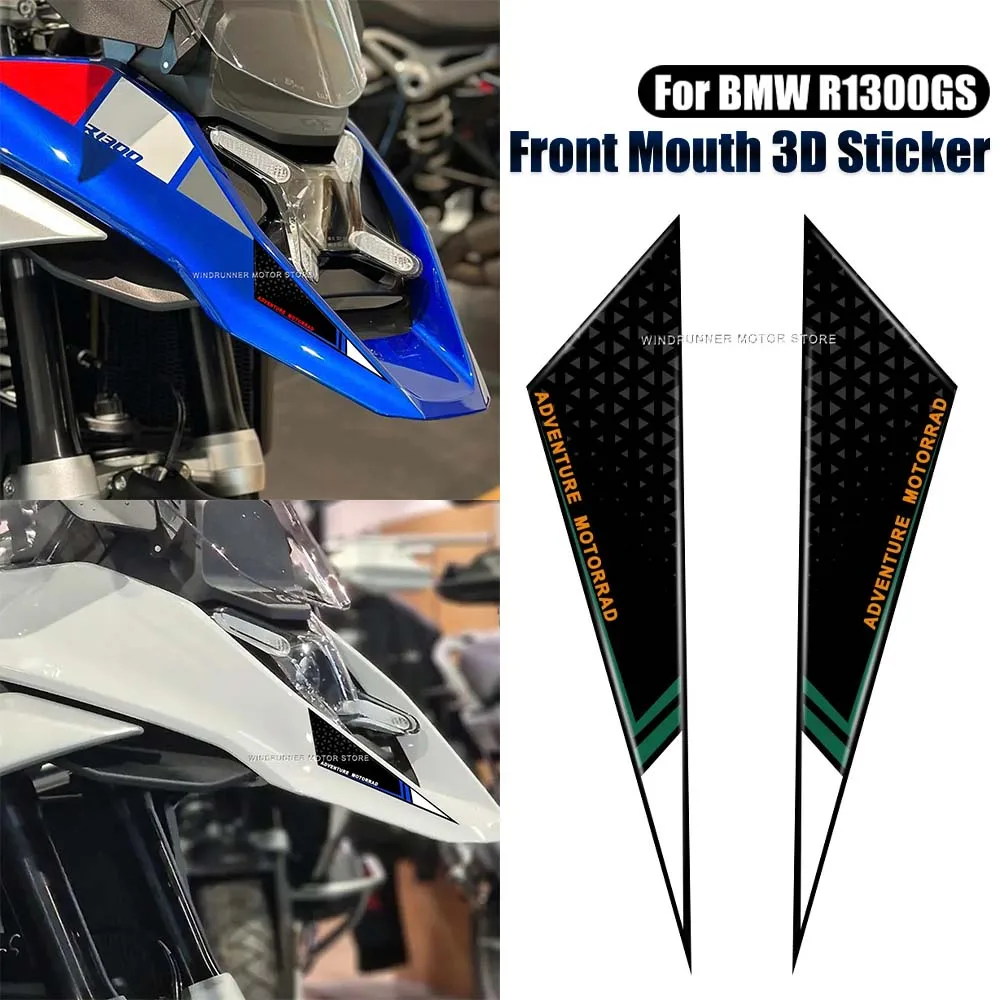 

Motorcycle front mouth protection decorative stickers motorcycle accessories For BMW bmw r1300gs