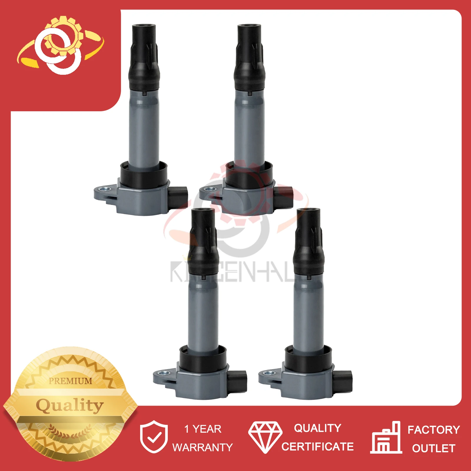 

MW250963 SMW250963 K00565035 4PCS New Ignition Coil Compatible With Mitsubishi Colt Lancer Xpander Brilliance H230 2004-2020