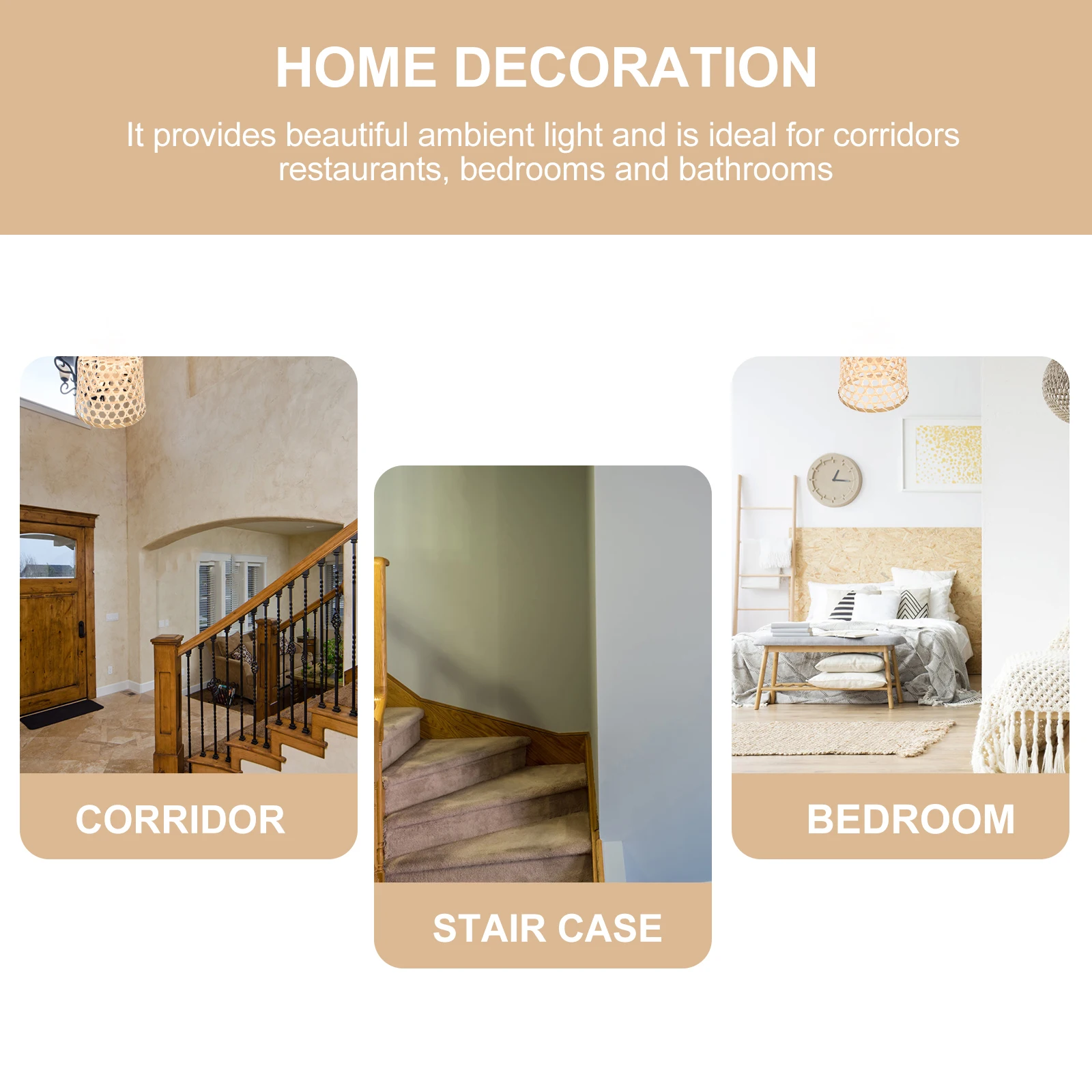 

Bamboo Pendant Lamp Retro Dome Light Fixtures Yellow Hanging Ch Plug In Pendant Lights Home Decor Durable Safe