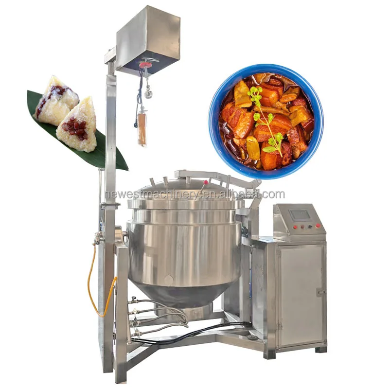 Factory Price Congee Braised Meat 500 Liter Industrial Pressure Cooker Retort Machine for Pet Food Cans Factory