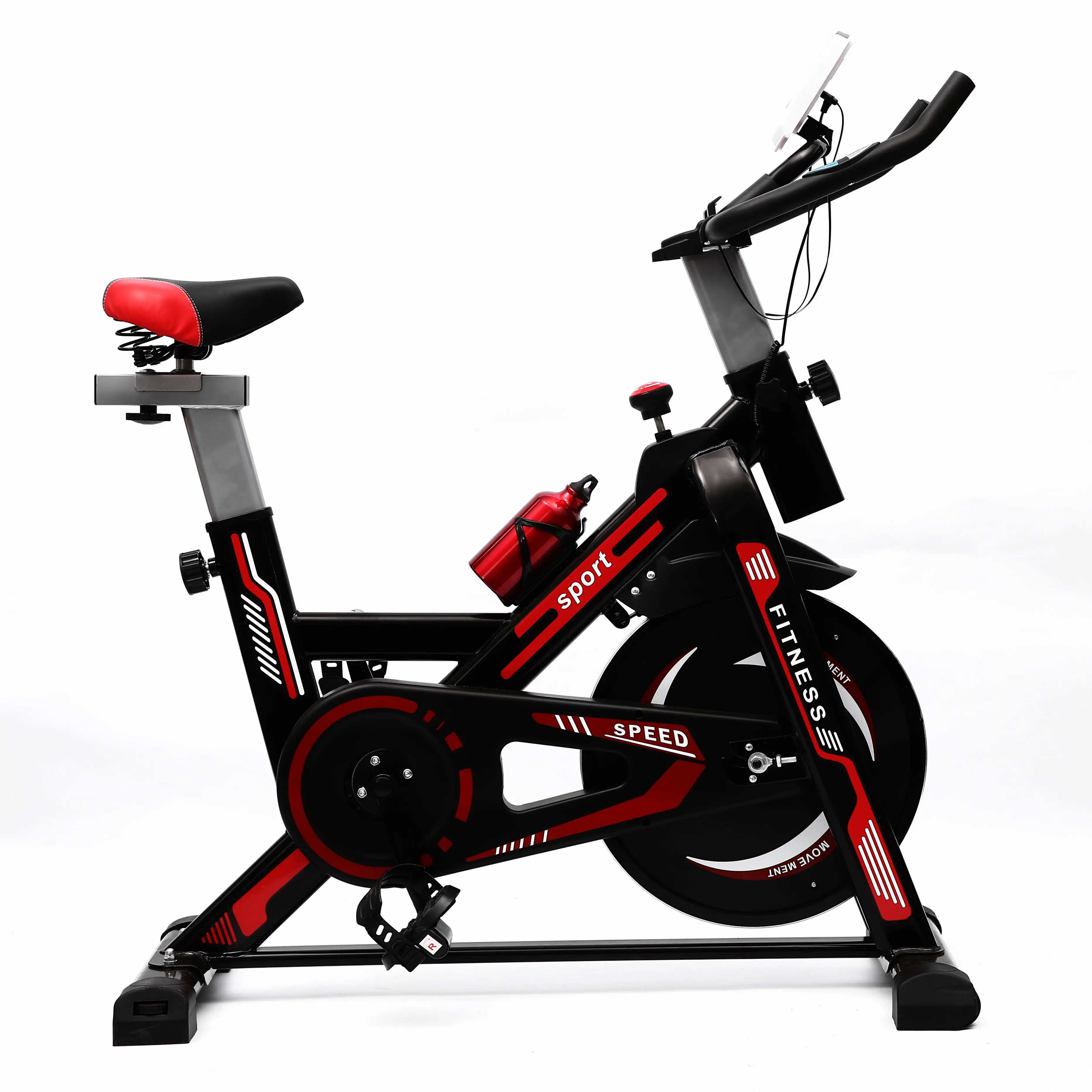 Bicicleta estática para gimnasio, bicicleta estática con pantalla, entrenador deportivo, ciclo interior