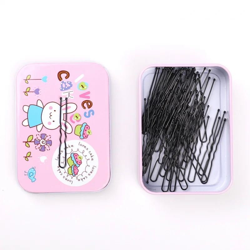 

Boxed BlackuType Clip Clip Updo Bun Head Barrettes Updo Fixed Pin Hairpin BoldUType Clip