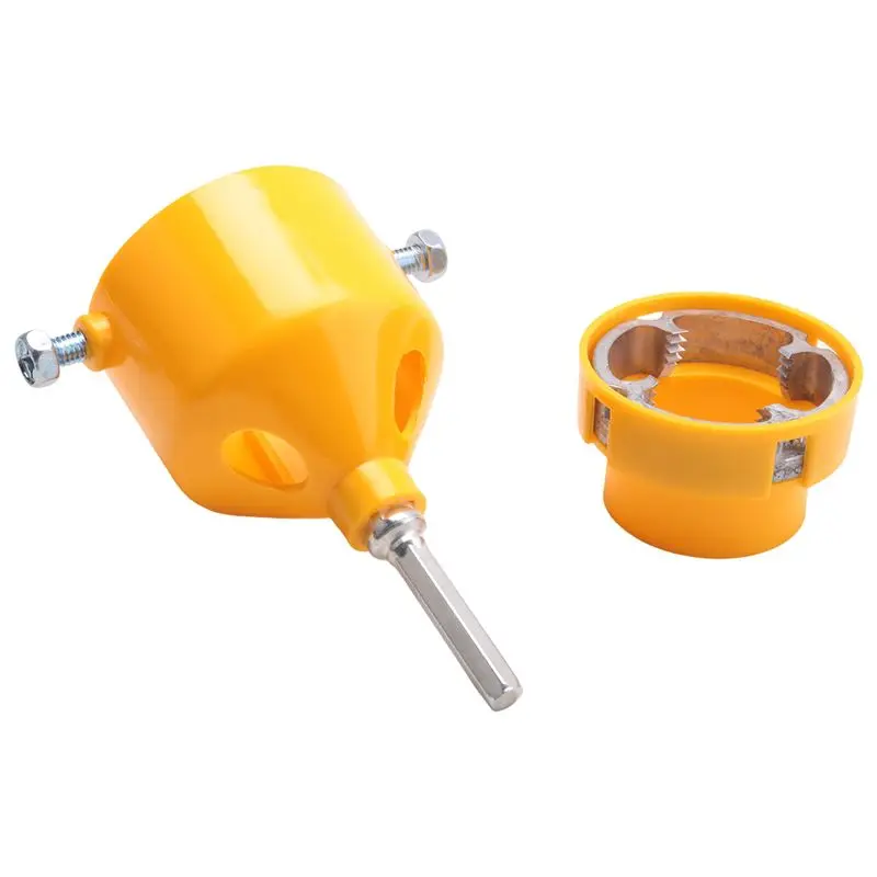 Top Sale PPR Drill Bit Pipe Threader Plumbing Tool Kit With PVC Pipe Threader Plastic Pipe Round Die Set Plumbing Repair Tools
