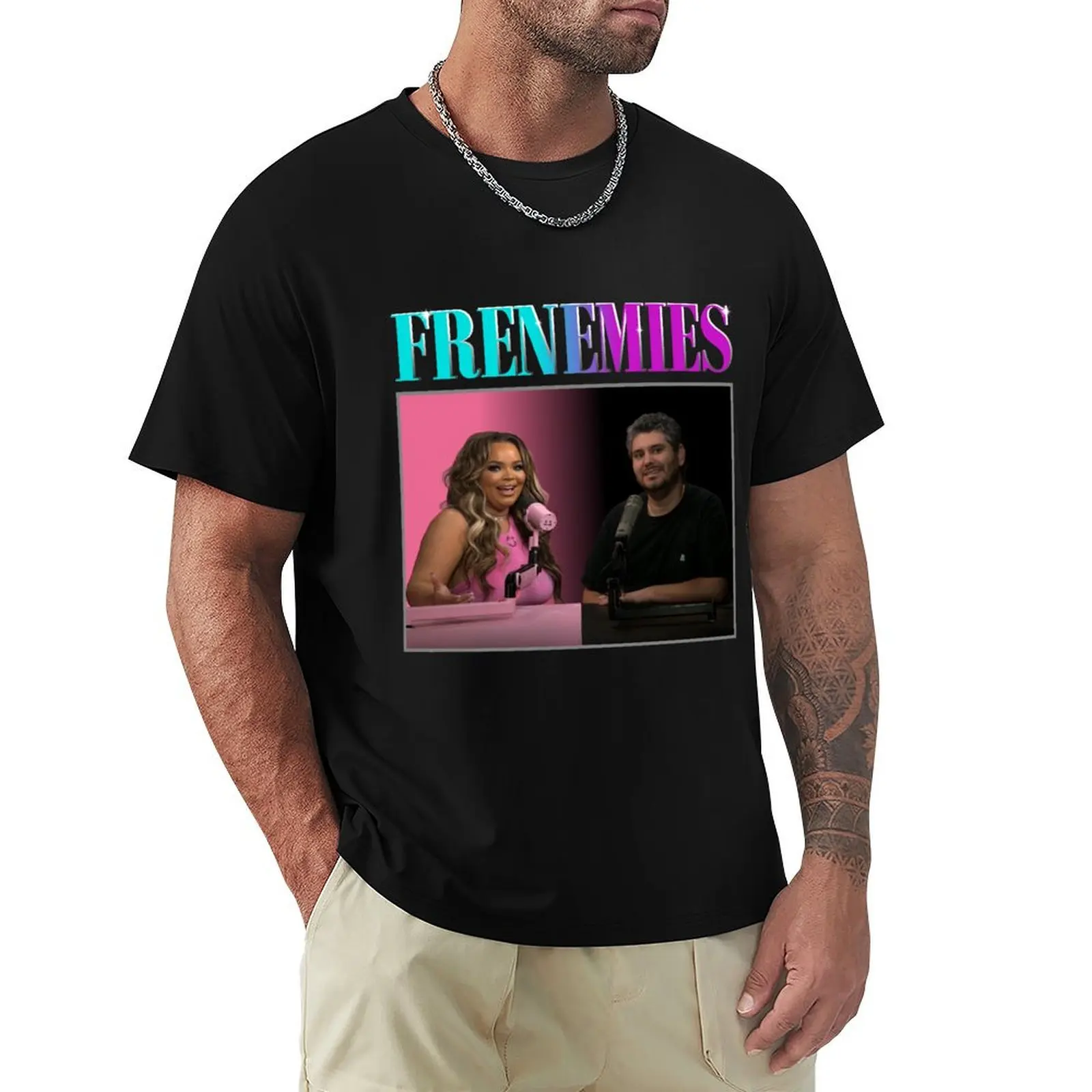 frenemies T-Shirt Utility Casual Work T-Shirt