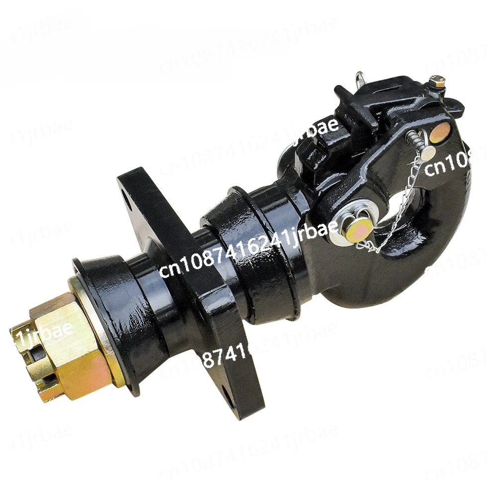 

Trailer Hook 50T Rotary Tiger Head Hook Heavy Duty Truck Traction Bar Forged Black Auto Parts