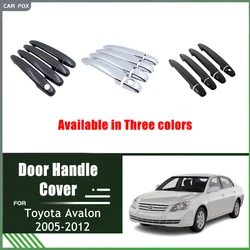 Chrome Exterior Door Handle Cover For Toyota Avalon XX30 2005-2012 2006 2007 2008 2009 Car Accessories Stickers Trim Set Chrome
