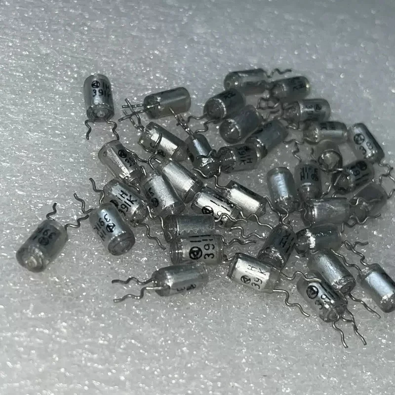 10PCS Original Japanese 391k 1H 390PF 50v Polystyrene film transparent capacitor