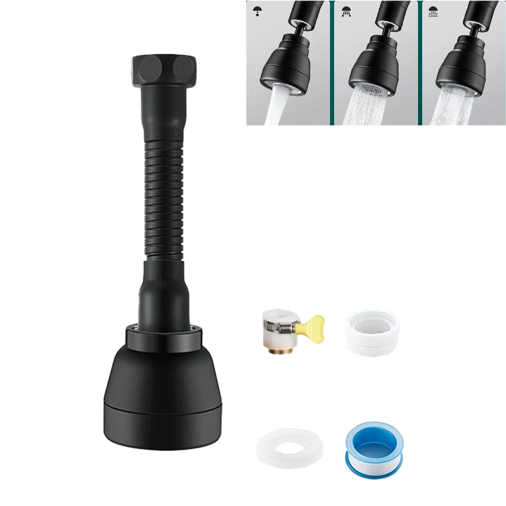 Adjustable Spray Modes For Faucet Adjustable Spray Faucet Extender Efficient Sink Use Flexible Maneuverability