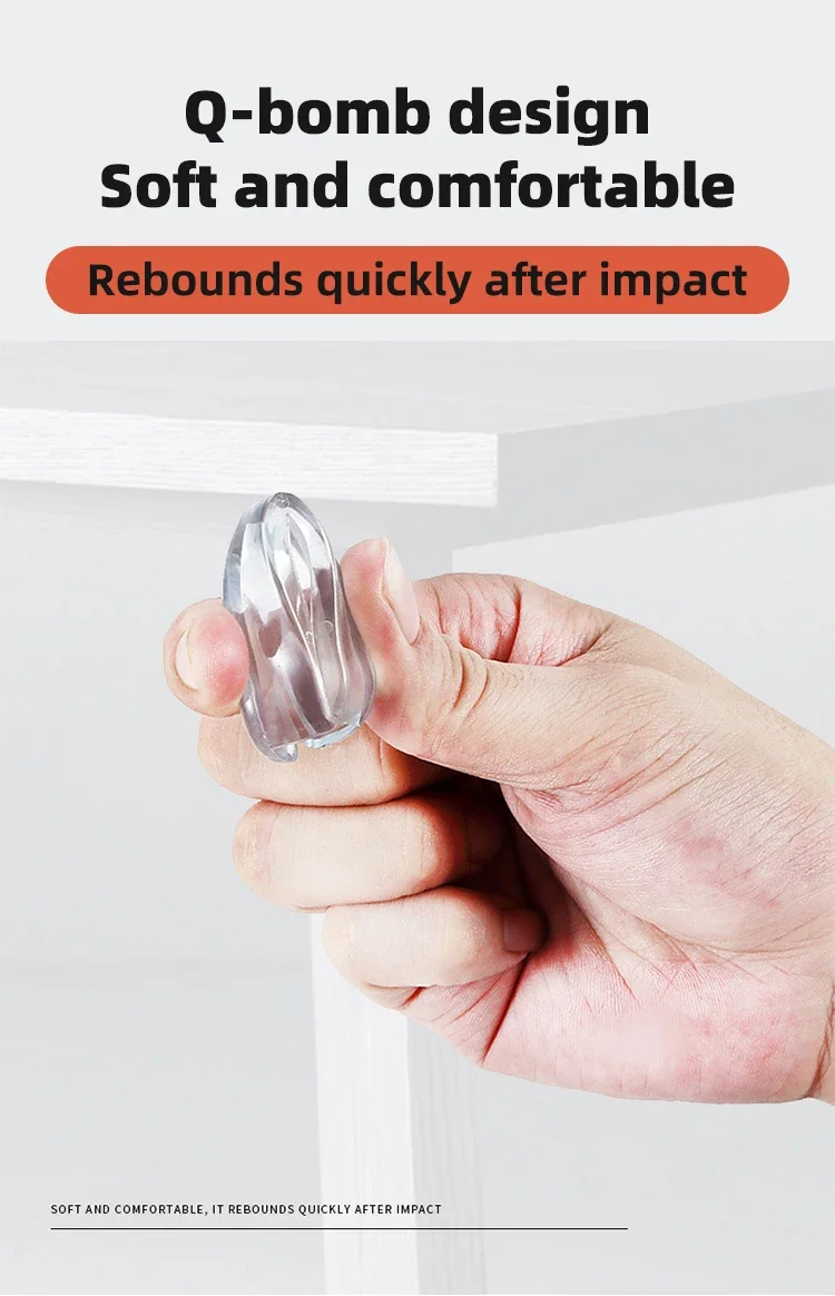 16pcs Baby Safety Luminous Silicone Protector Table Corner Edge Protection Cover Electric Socket Children Anticollision Guards