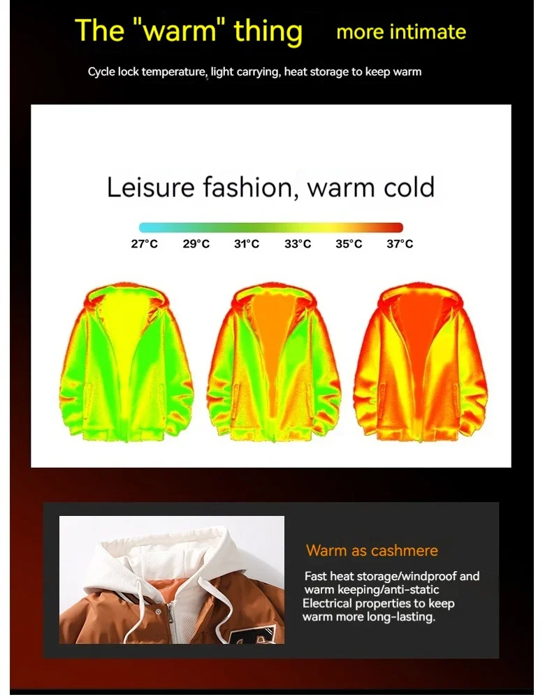 2023 Winter neue hochwertige Baumwolle gepolsterte Jacke Herren Damen große Straßen kleidung Baumwolle gepolsterte Jacke Herren mantel Kleidung – Detail 5