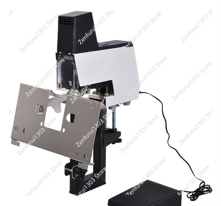106 Electric Auto Rapid Stapler Binder Machine 2-50 Sheets Heavy Duty Flat and Saddle Stapler Binding Depth Can Reach 100MM