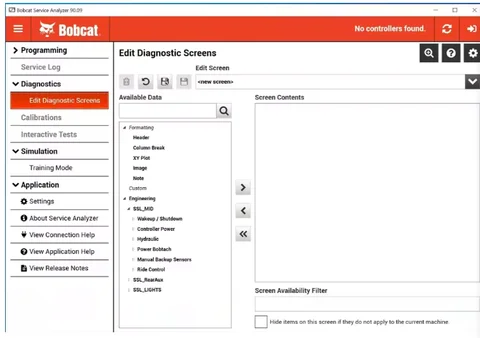 Bobcat diagnostic software BOBCAT Service Analyzer v90 v91+ patch for unlimited install