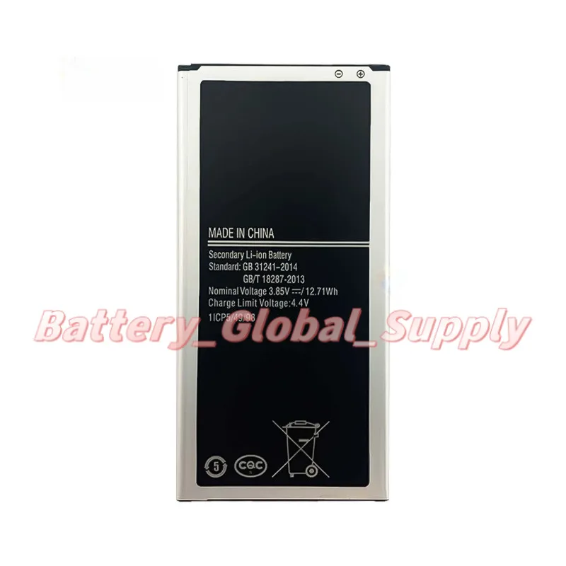 

For EB-BJ710CBC J7 2016/On8/J710/J710F FN M H Battery 3.85V 3300mAh 1PCS-