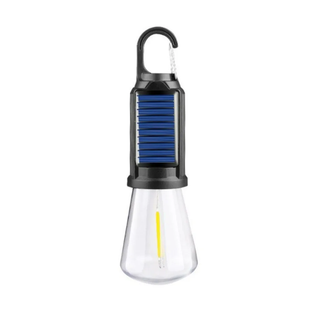 

Convenient 4 Modes Solar Powered LED Lamp Handheld Waterproof LED Lighting Lantern ABS Rechargeable Camping Lamp Fishing