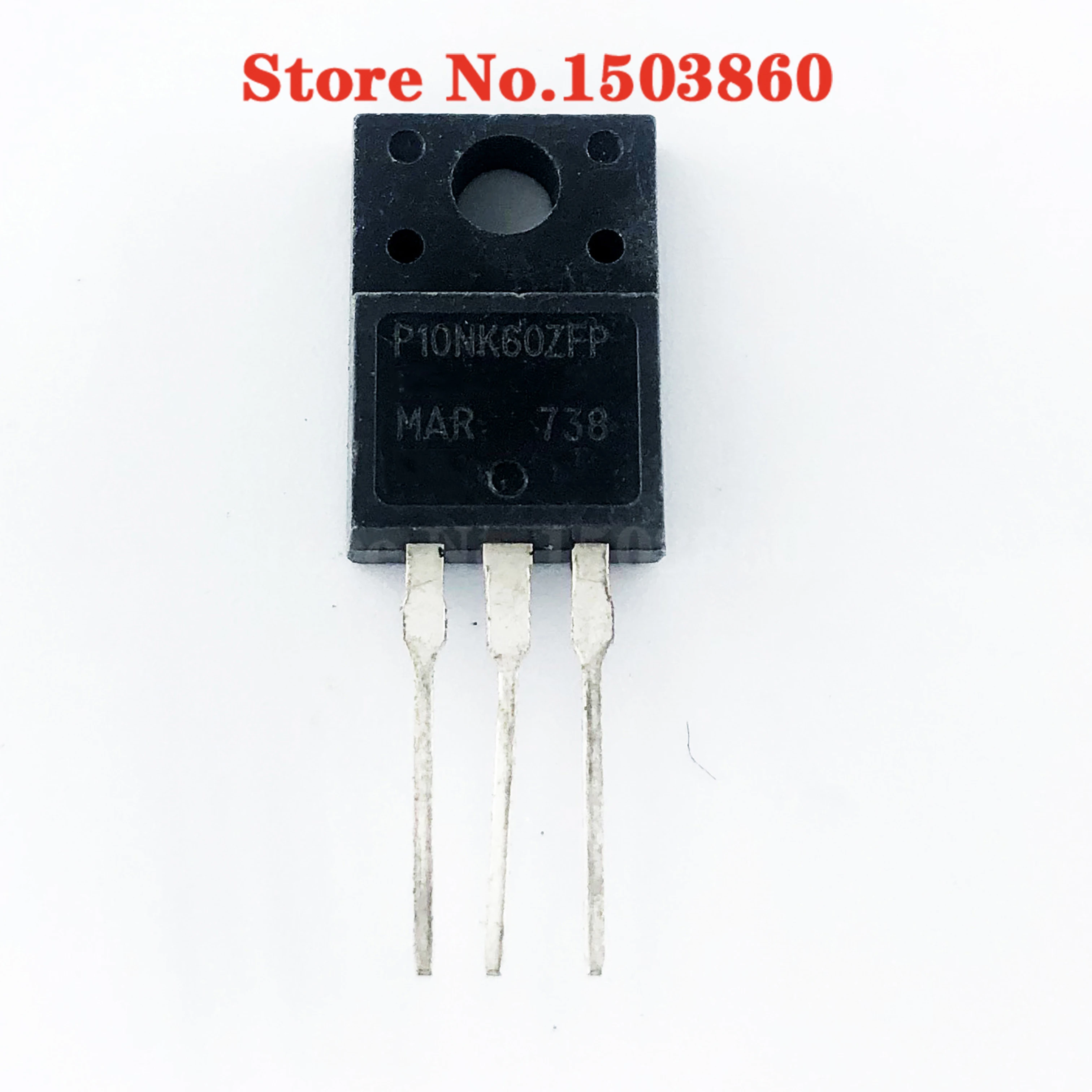 10pcs/lot FQPF10N60C P10NK60ZFP SSS10N60A 10N60 MOS FET 10A/600V TO-220F Original In Stock