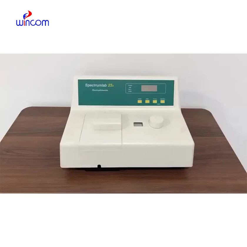 Wincom S23A UV VIS NIR VIS/NIR Spectrophotometer VIS Visible Spectrophotometer UV/VIS with Cuvettes and Test Tubes price