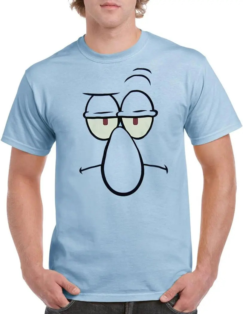 

Original Miniso X SpongeBob: Squidward Big Face T-Shirt by Unicorn
