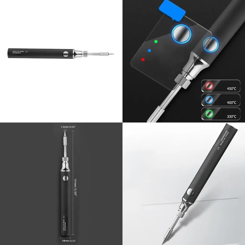 

U4LA Wireless Soldering Iron Professional Electric Soldering Iron Professional Electric Heating Tool Rework Welding Guns