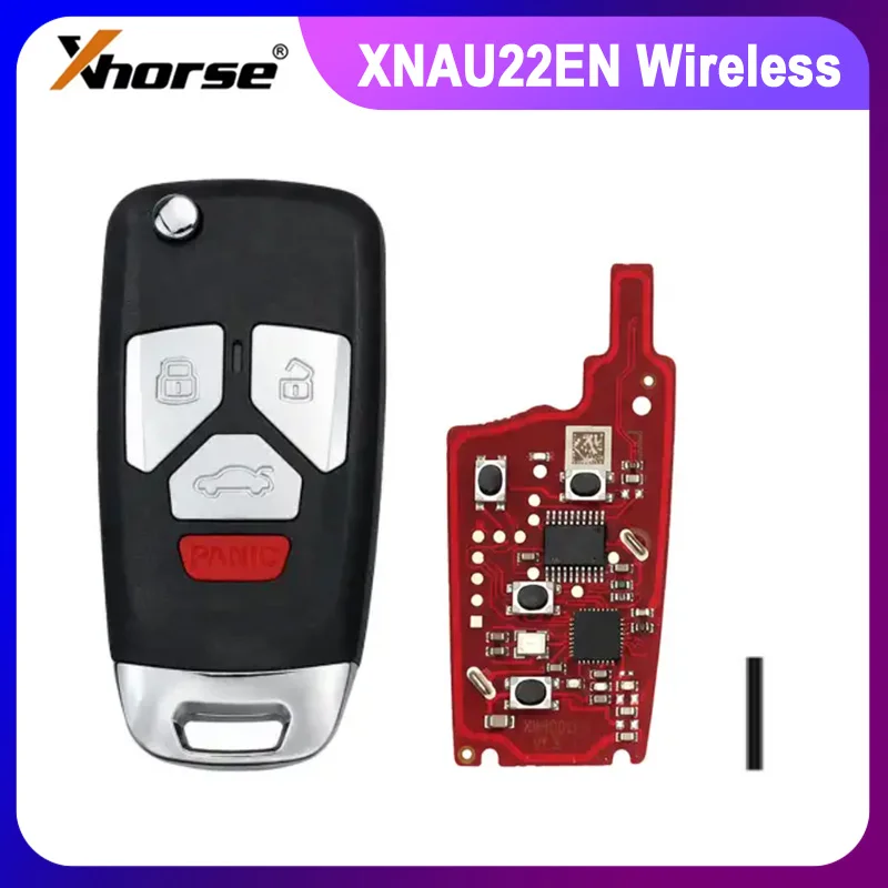 Xhorse VVDI XNAU02EN XNAU22EN Universal Wireless Remote 4 Buttons (3+1) for VVDI2 / Mini Key Tool