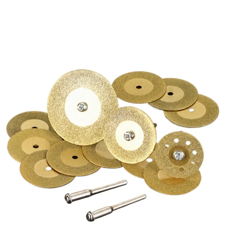 Emery cutting disc Small slicing small saw blade Cleaning slicing Glass jade polishing Grinding wheel grinding disc
