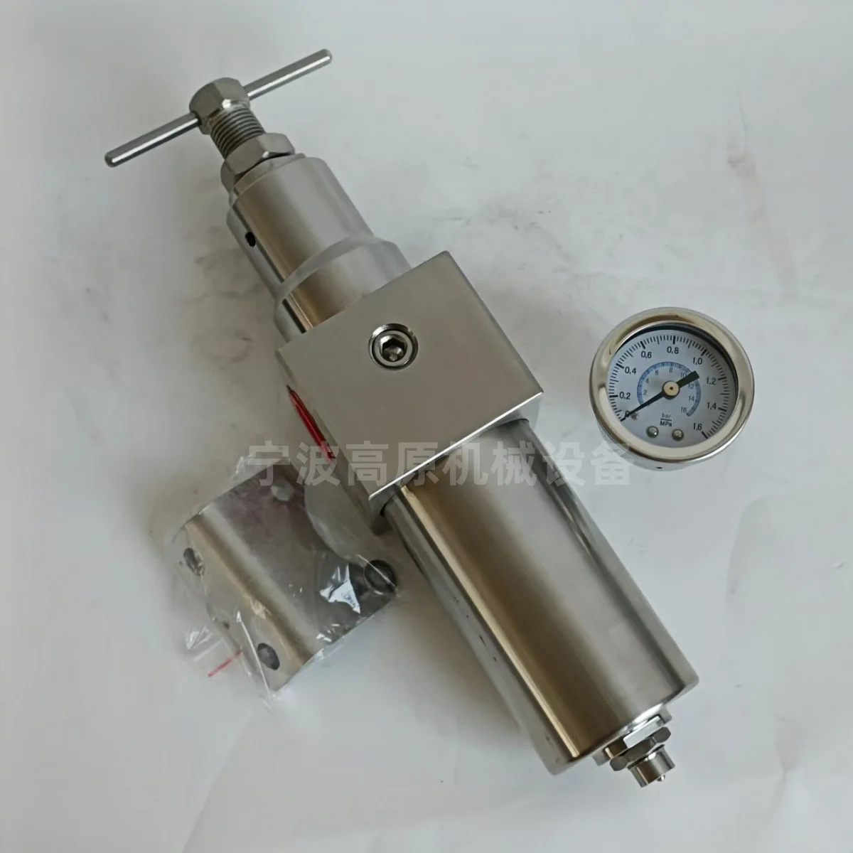 Válvula reguladora de presión de filtro de acero inoxidable SFR-400-03-D SFR-400-04-D SFR-600-06-D SFR-600-06-D316, neumática triplex